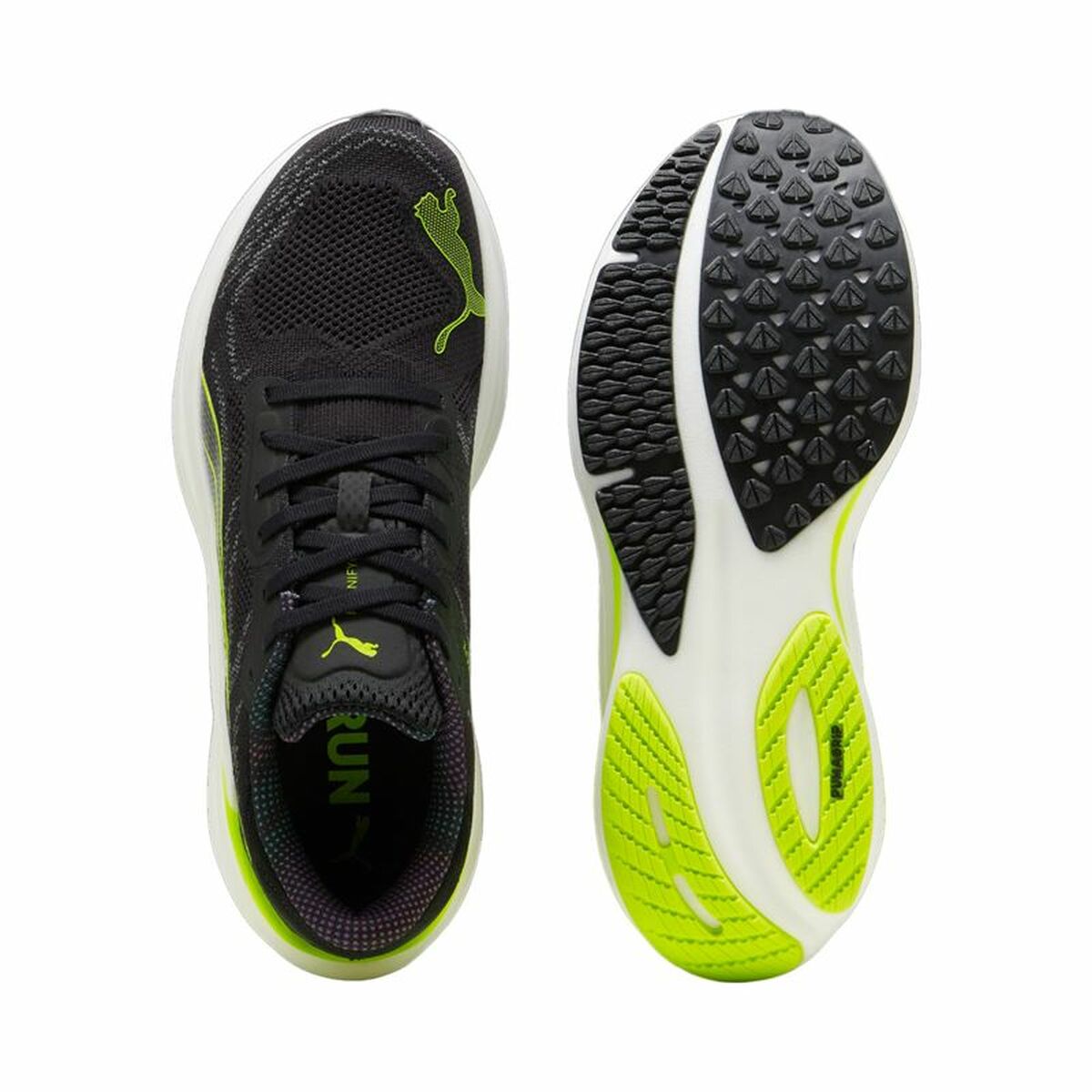 Löparskor, Vuxna Puma Magnify Nitro 2 Svart Lime - 3