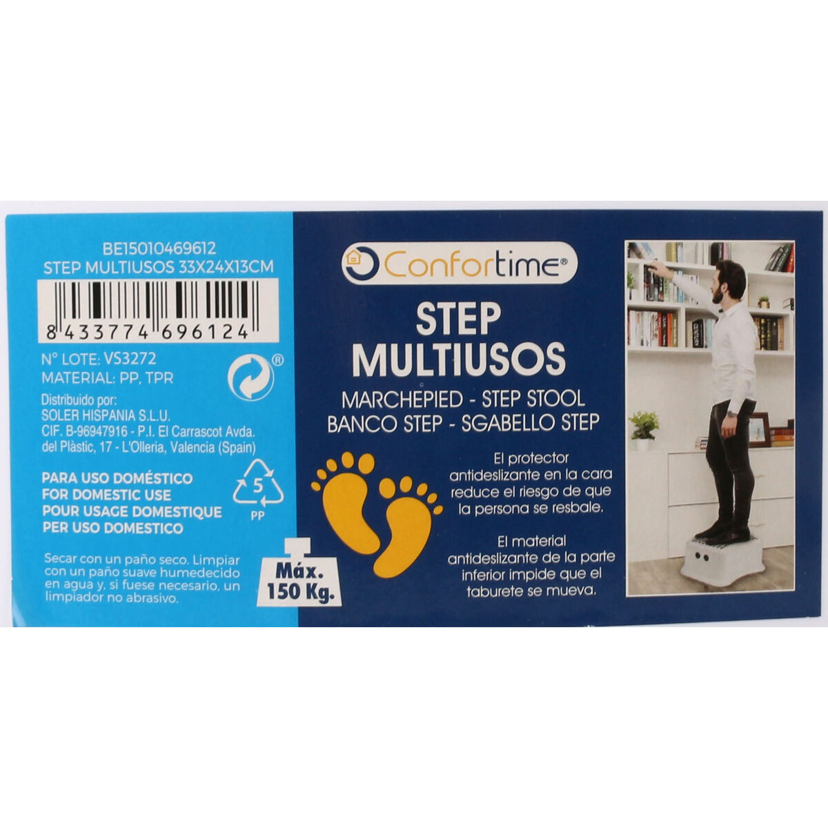 Sittpall Step For my Baby Vit (12 antal) (33 x 24 x 13 cm) - 5