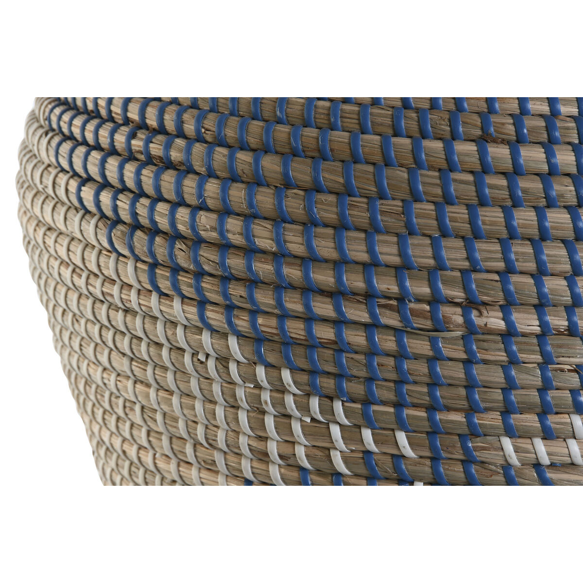 Vas DKD Home Decor Blå Naturell Medelhavs 35 x 35 x 50 cm - 2