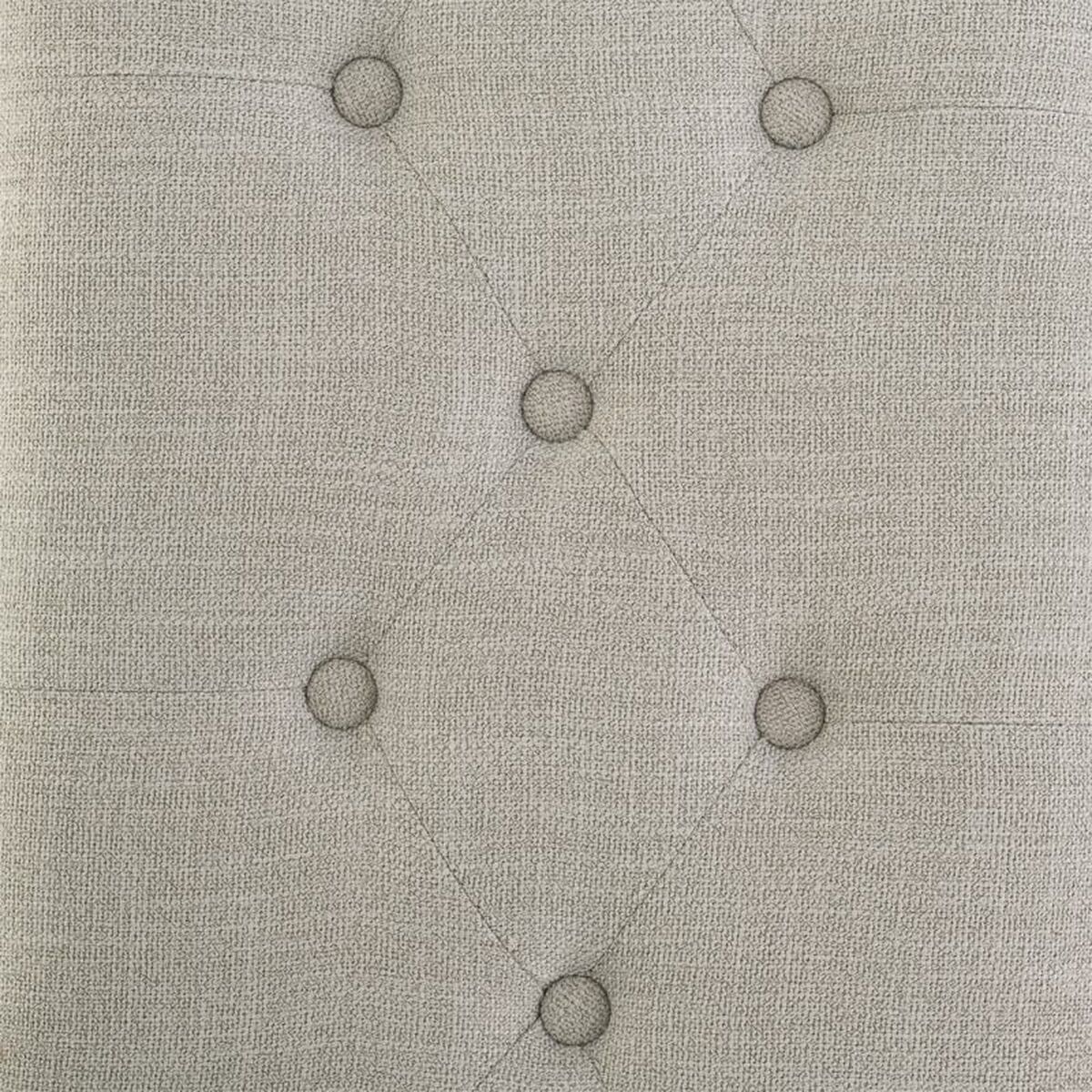 Sittpall Alexandra House Living Kräm Gummiträ 41 x 48 x 122 cm - 6