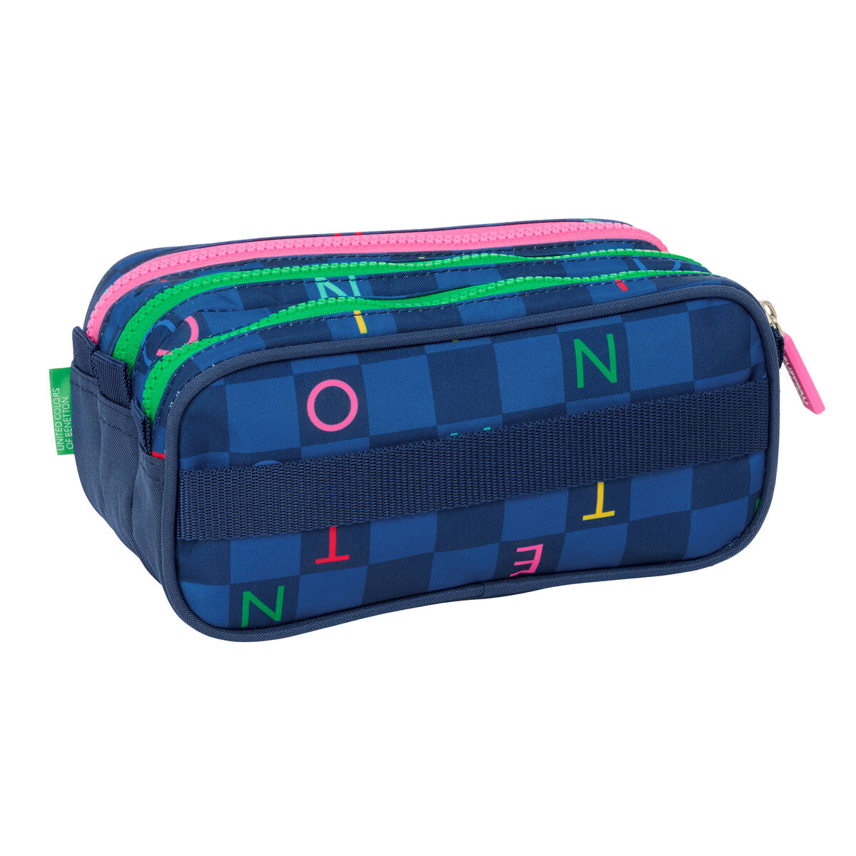 Bag Benetton Damero Marinblå 21,5 x 10 x 8 cm - 2