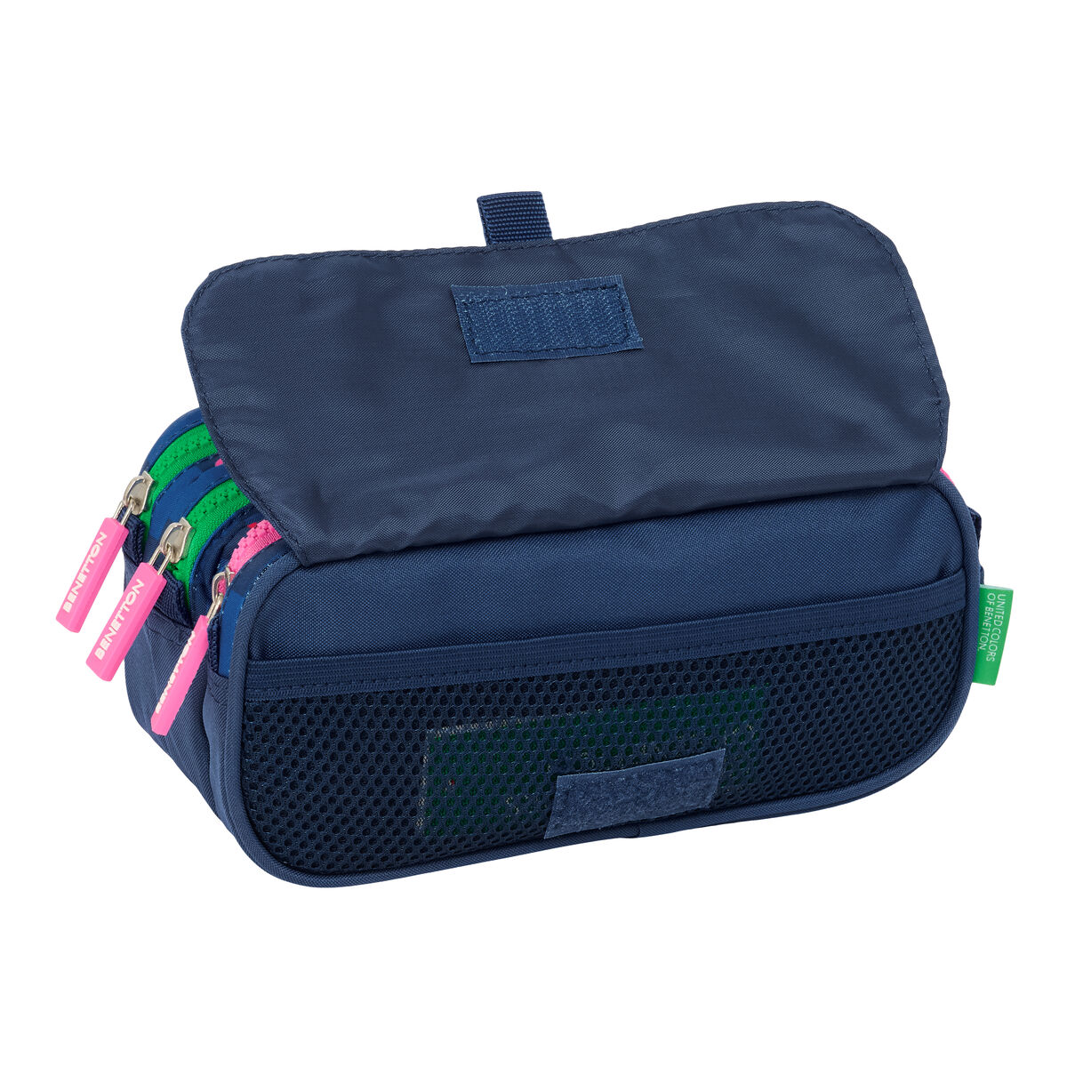 Bag Benetton Damero Marinblå 21,5 x 10 x 8 cm - 4