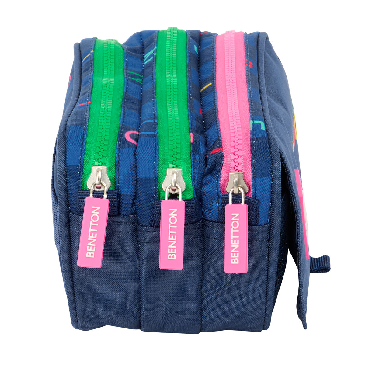 Bag Benetton Damero Marinblå 21,5 x 10 x 8 cm - 3