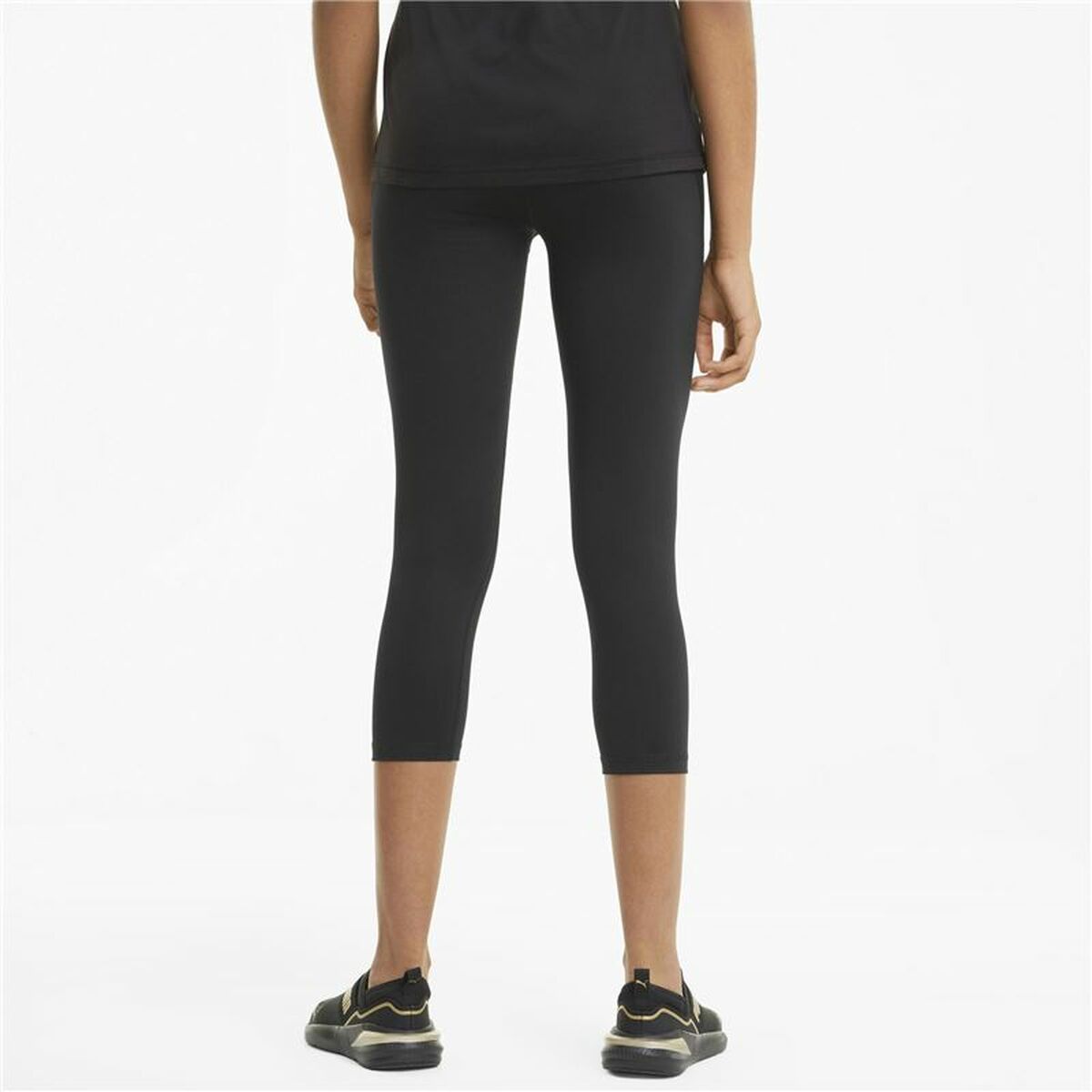 Långa träningsbyxor Puma Train Favorite Forever High Waist 3/4 Svart Kvinna - 4