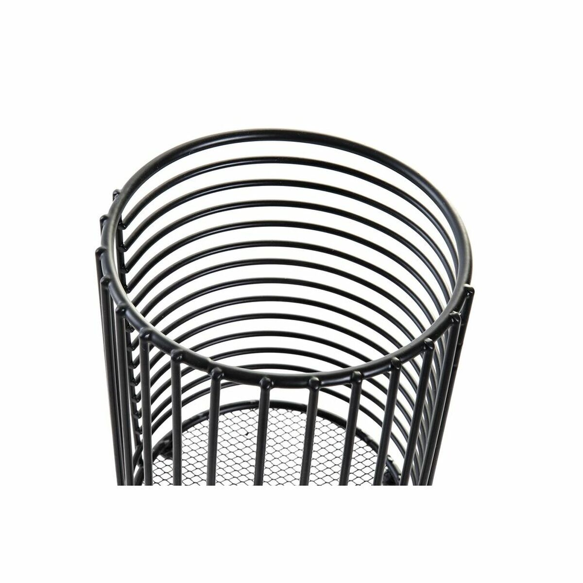 Bestickhållare DKD Home Decor Galler Svart Metall Loft (11,5 x 11,5 x 16 cm) - 2