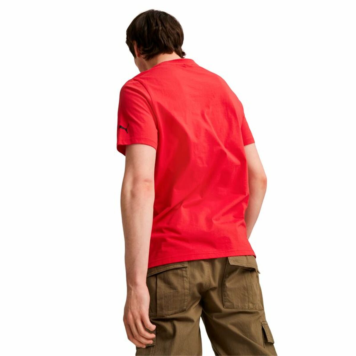 T-shirt med kortärm Herr Puma Ferrari Race Tonal B Röd - 2