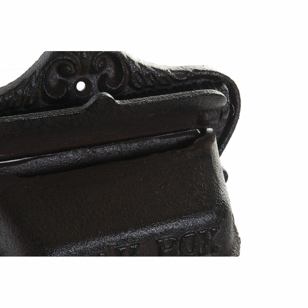 Brevlåda DKD Home Decor Brun Gjutjärn (19 x 7 x 35 cm) - 2
