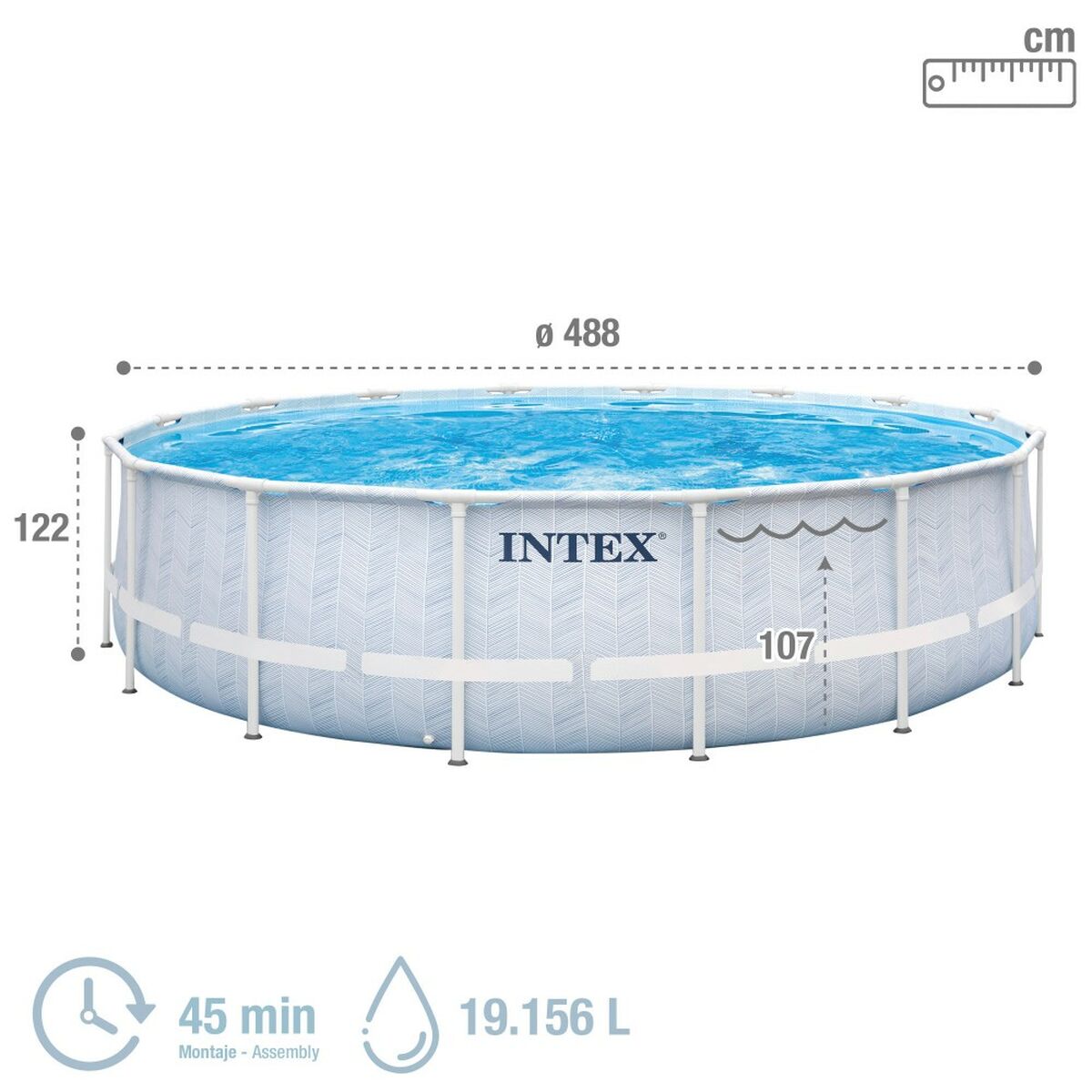 Bollhav Intex Chevron Prism Rund 427 x 107 cm - 4