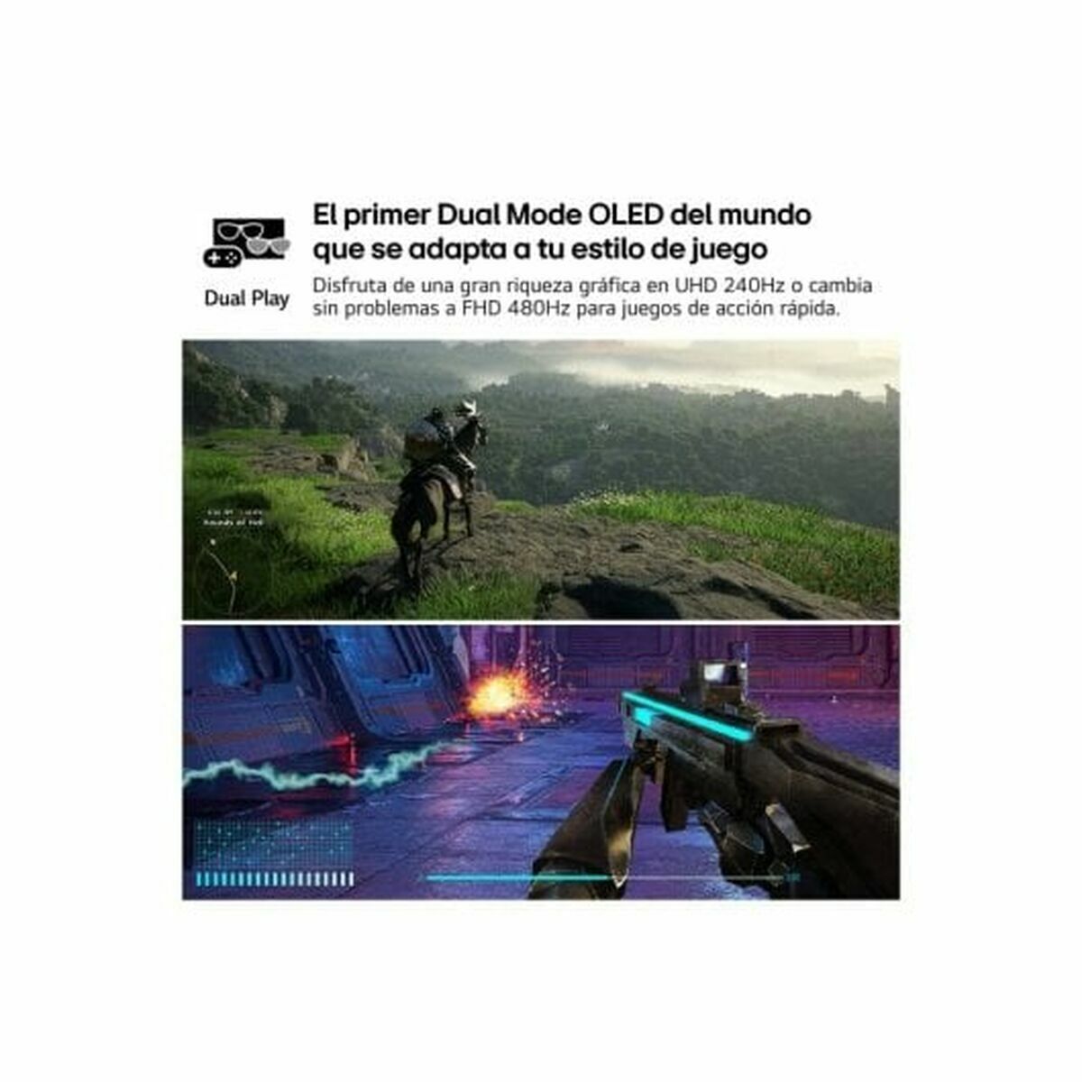 Monitor Gaming LG 32GS95UV-B 4K Ultra HD 32" - 3