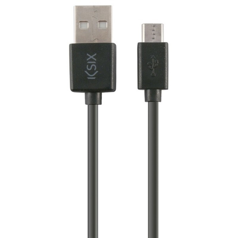 USB-kabel till mikro-USB Contact 1 m Svart - 2