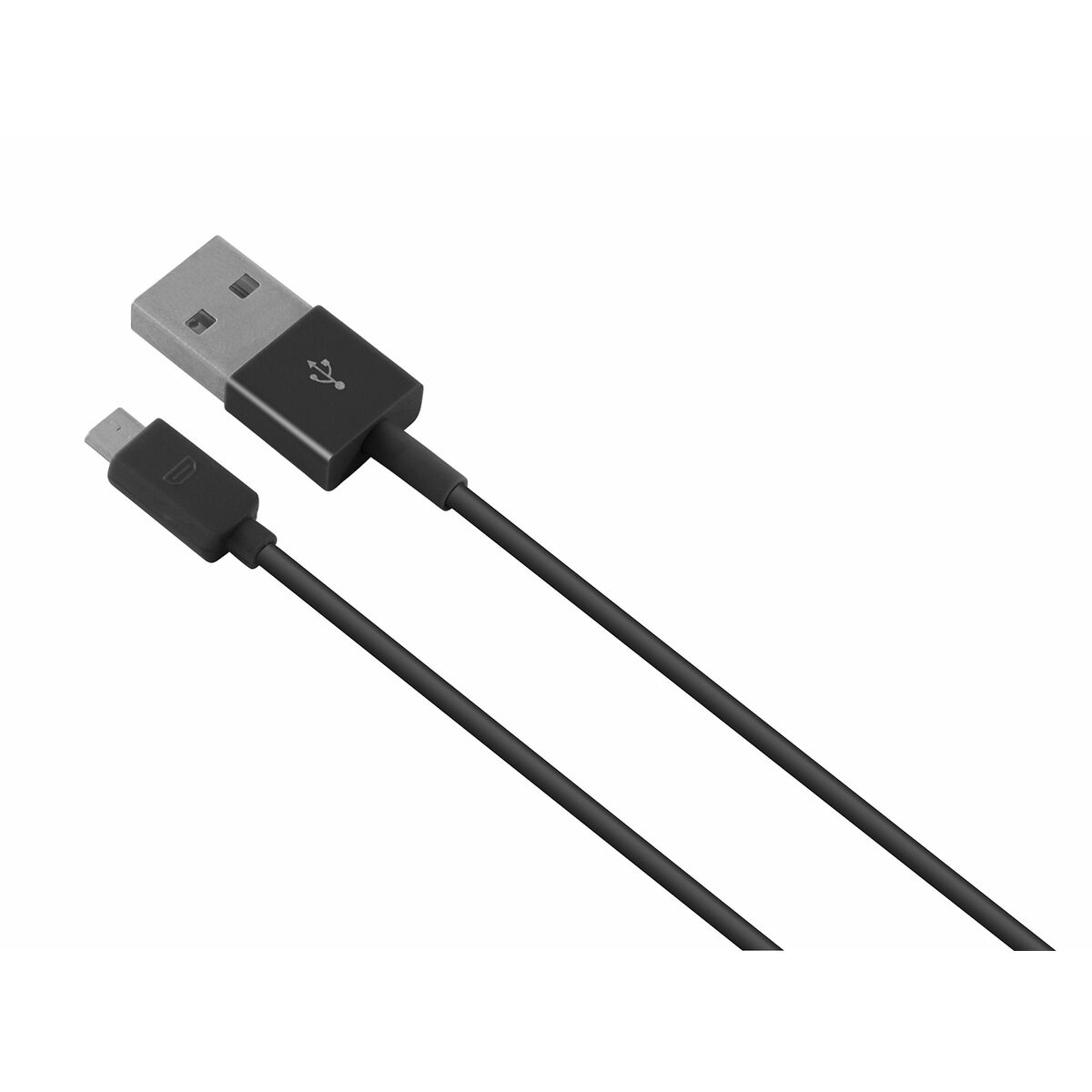 USB-kabel till mikro-USB Contact 1 m Svart - 4