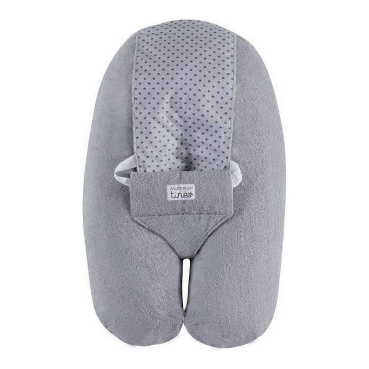 Breastfeeding Cushion Tineo Polka Dots Grå - 4