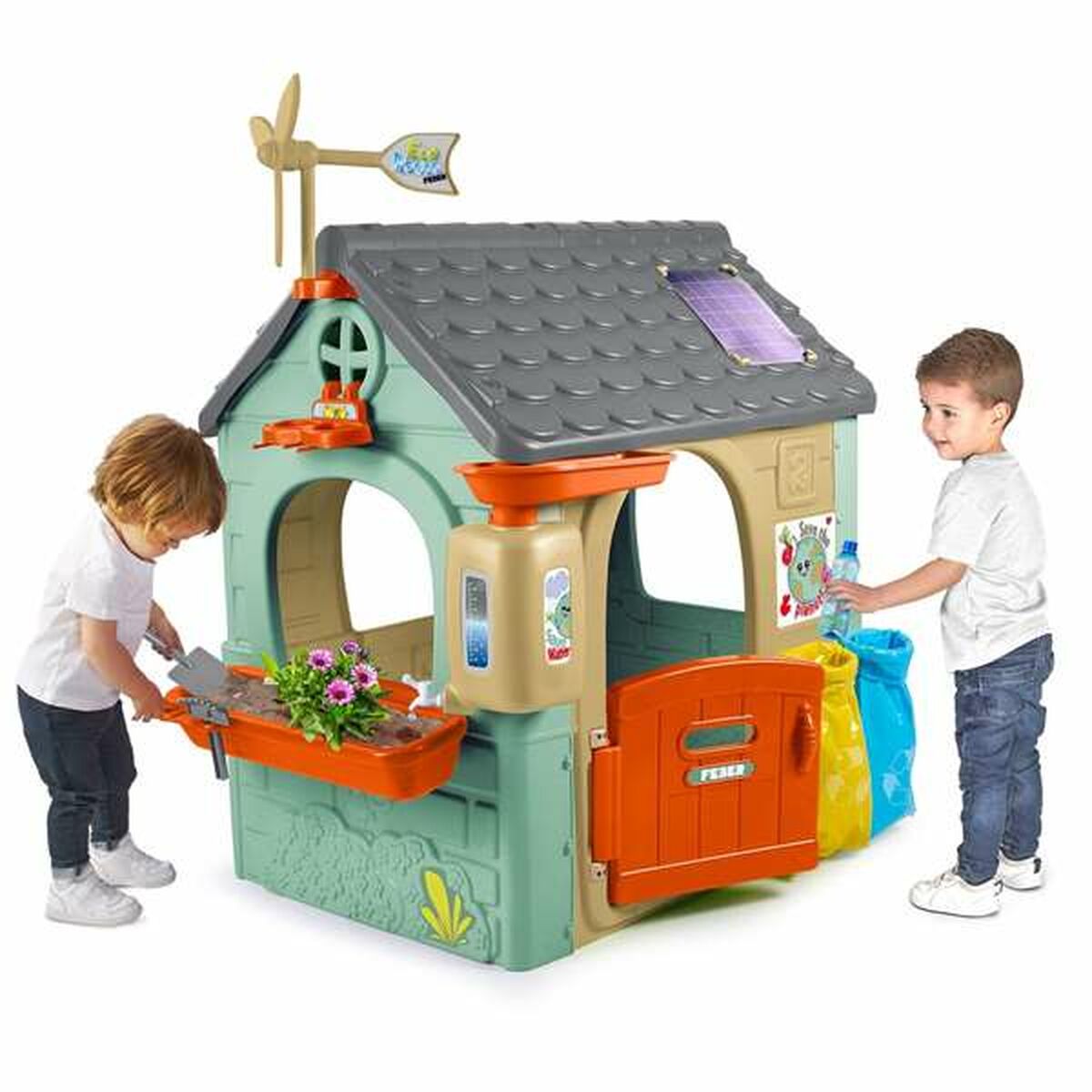 Lekhus Feber  Recycle Eco House 20 x 105,5 x 109,5 cm - 5