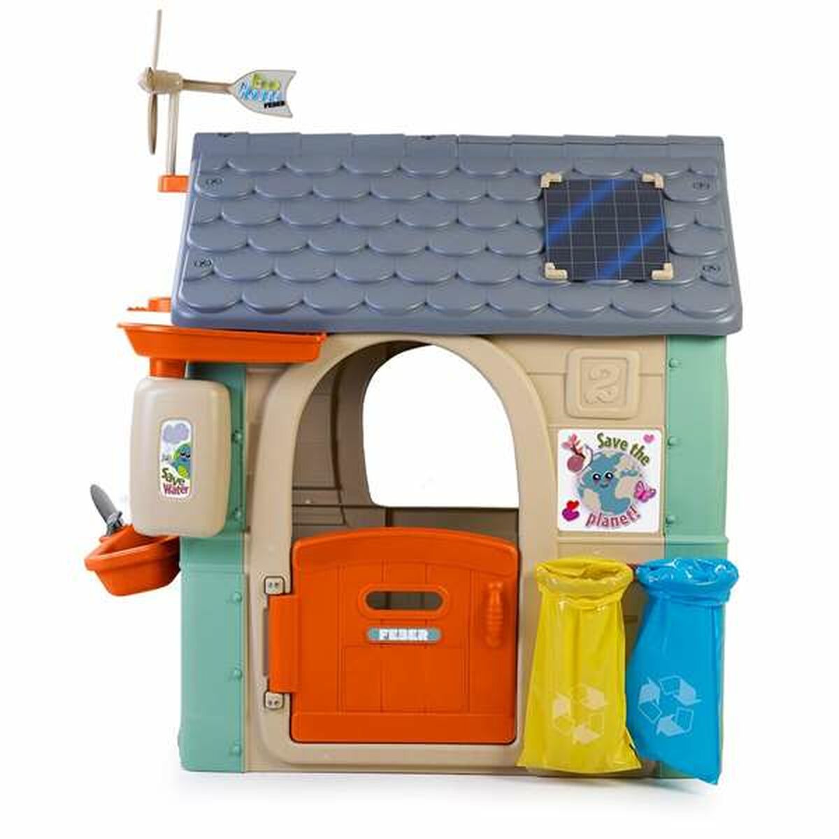 Lekhus Feber  Recycle Eco House 20 x 105,5 x 109,5 cm - 4