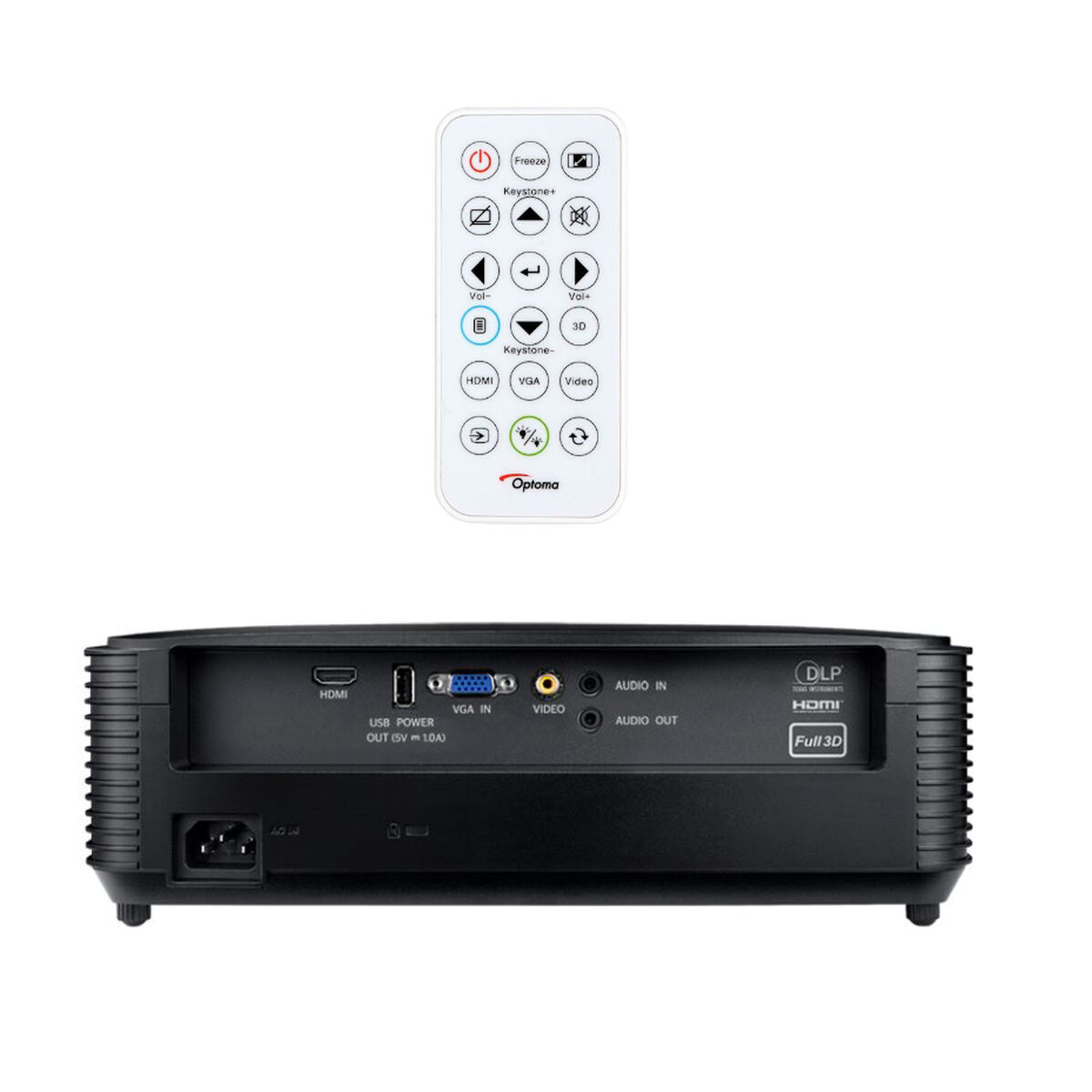 Projektor Optoma S336 4000 lm SVGA Svart - 4