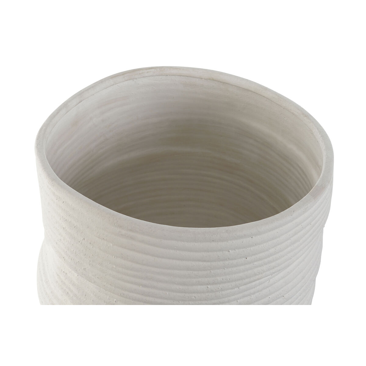 Vas Home ESPRIT Vit Keramik 27 x 27 x 37 cm - 2