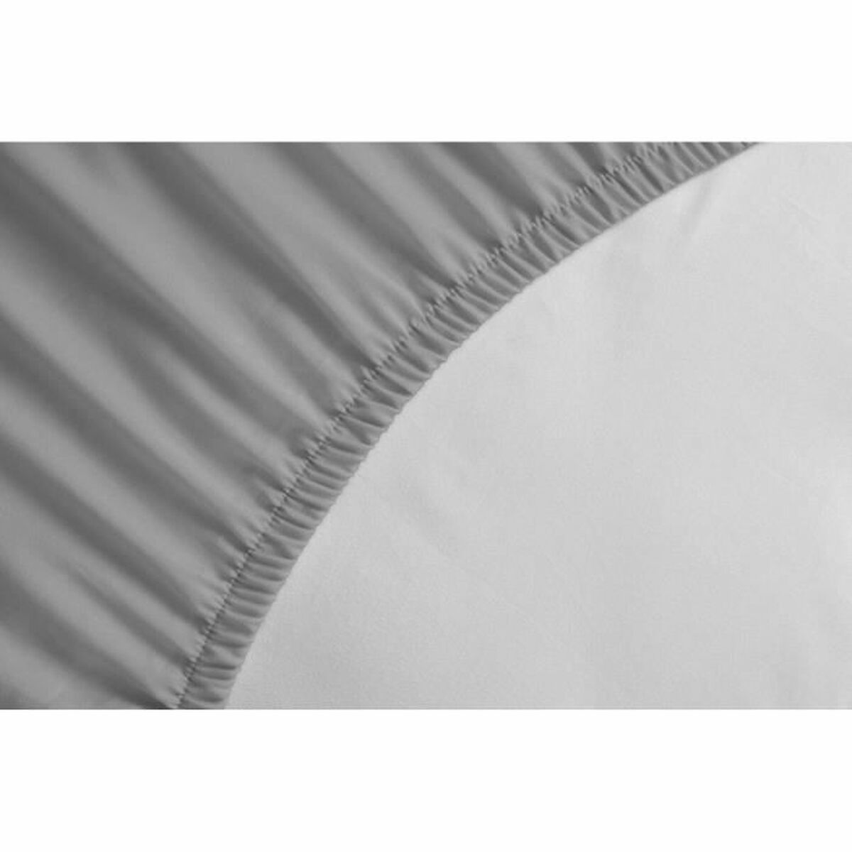 Inpassat underlakan HOME LINGE PASSION HP71769 Grå Ljusgrå 160 x 200 + 30 cm - 4