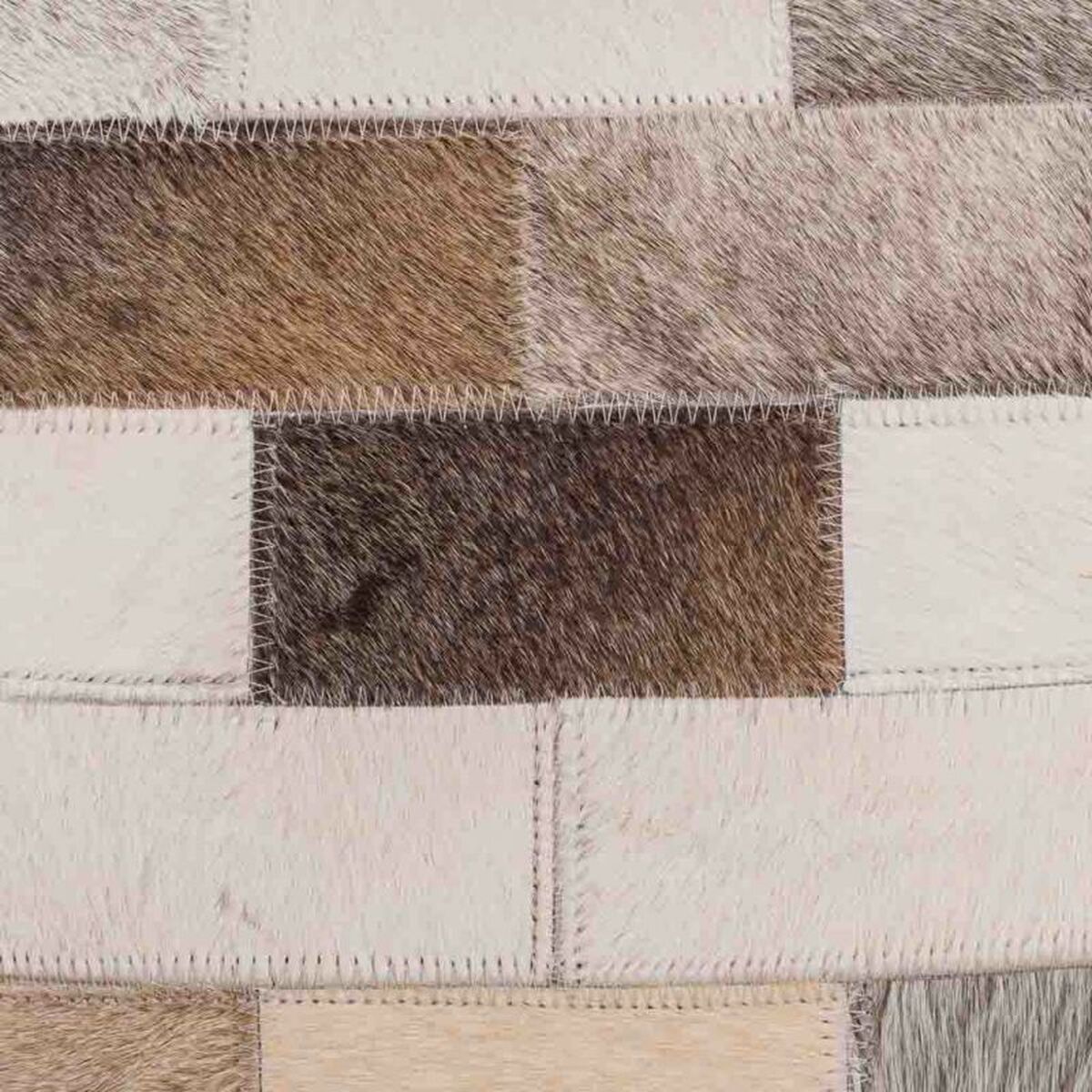 Puff Alexandra House Living Läder 44 x 44 x 44 cm - 4