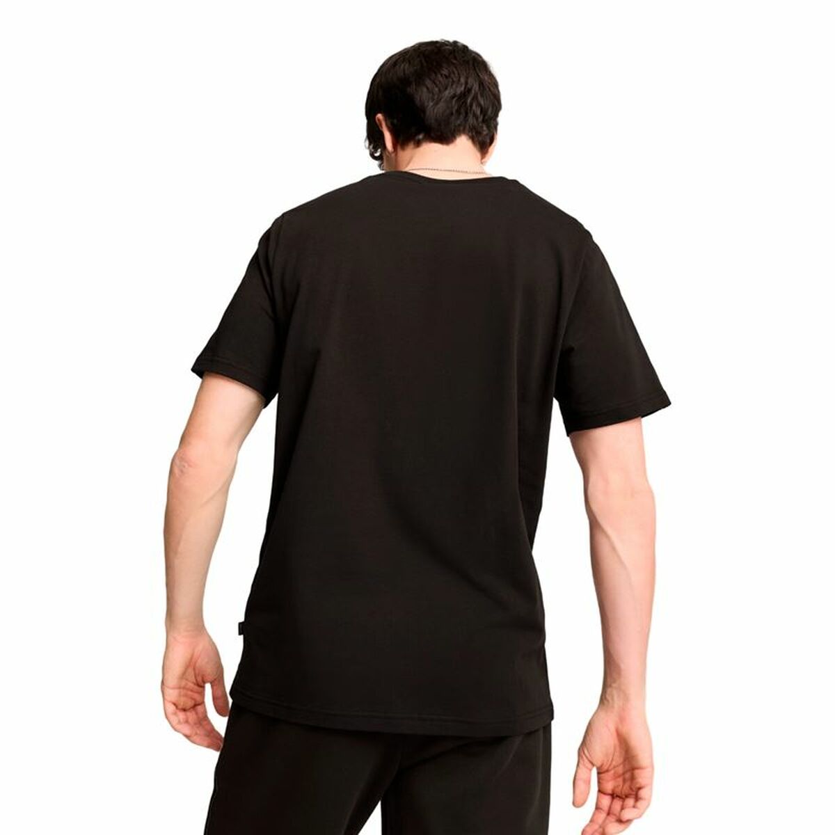 T-shirt med kortärm Herr Puma Ess Tape Minimal Gold - 4