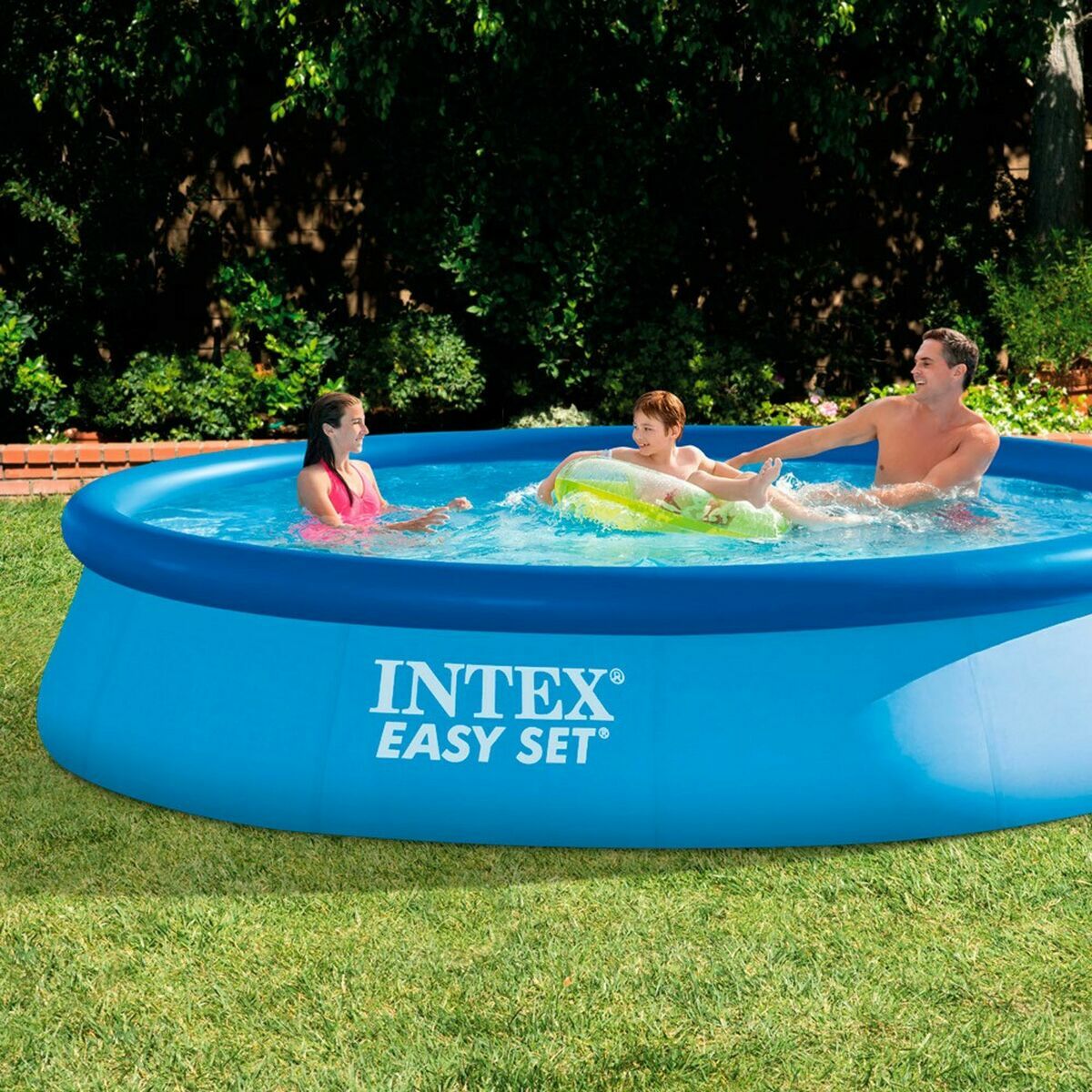 Upplåsbar bassäng Intex Easy Set 7290 l Rund 396 x 84 cm - 2