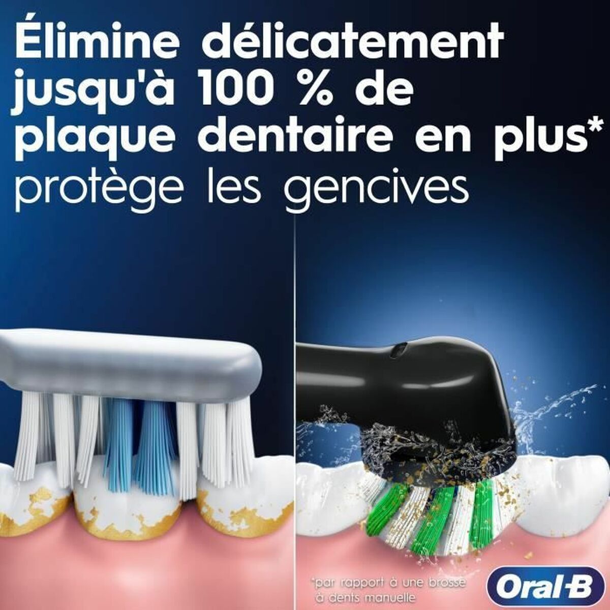 Elektrisk Tandborste Oral-B Pro 1 - Sensitive Clean - 2