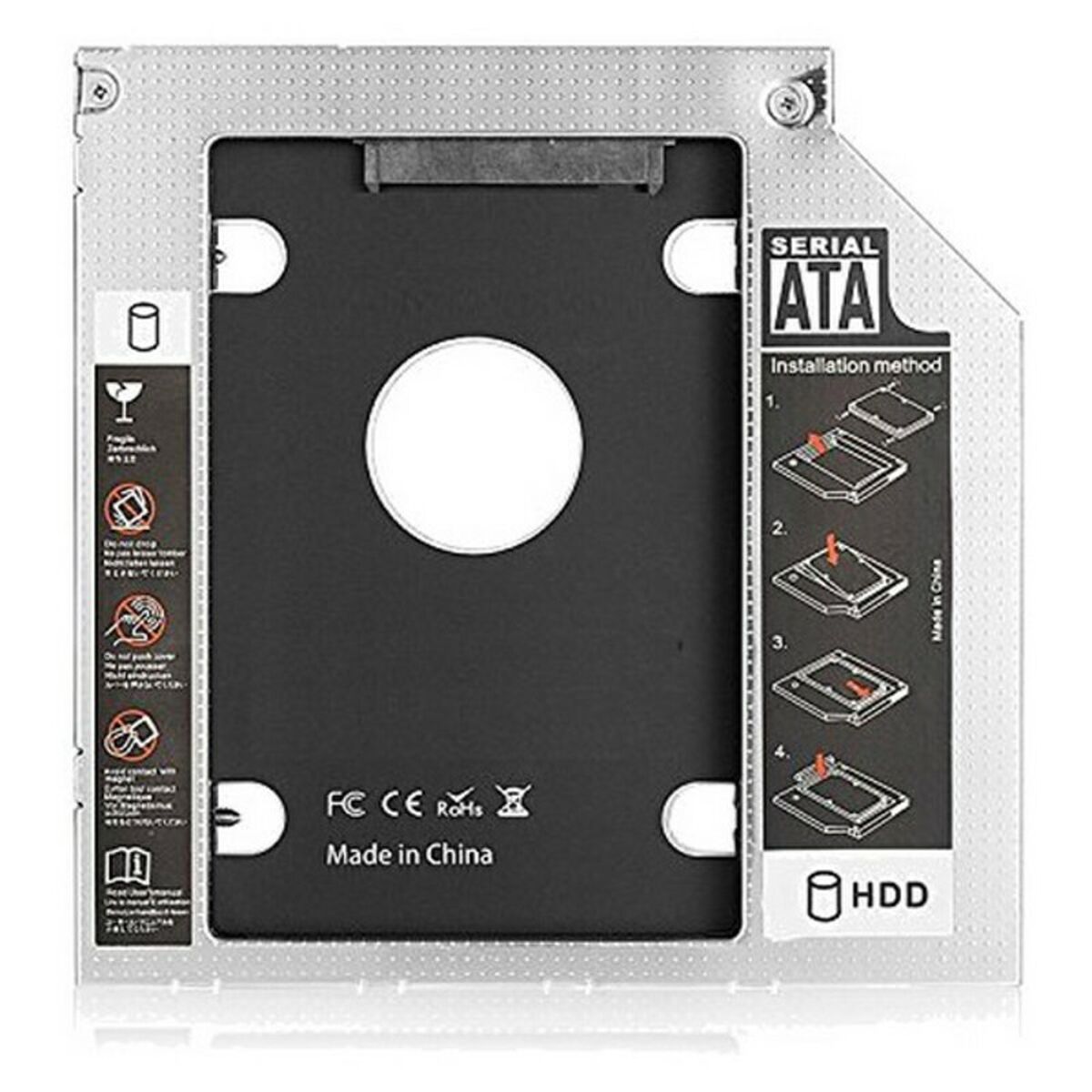 HDD/SSD SATA Optisk enhetsadapter (9,5 Mm) Ewent EW7003 - 7