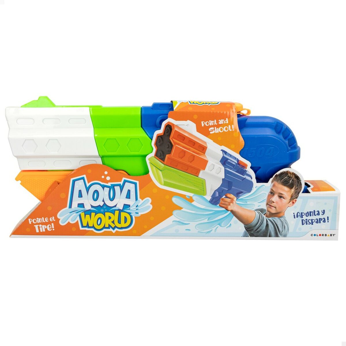 Vattenpistol Colorbaby AquaWorld 45 x 19 x 7 cm (6 antal) - 8