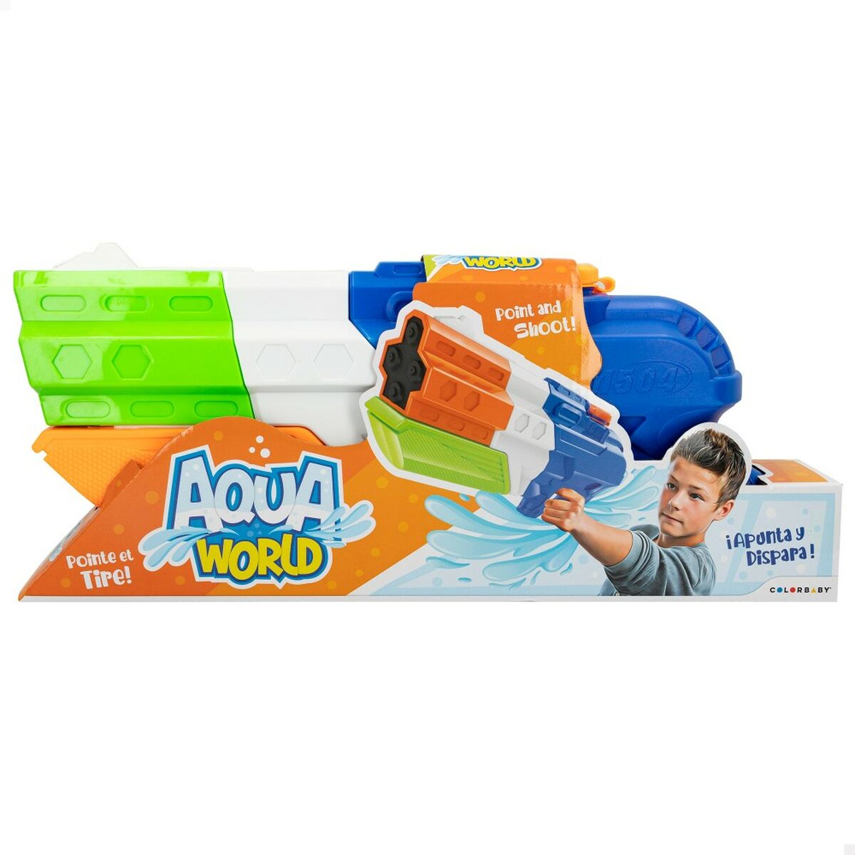 Vattenpistol Colorbaby AquaWorld 45 x 19 x 7 cm (6 antal) - 3