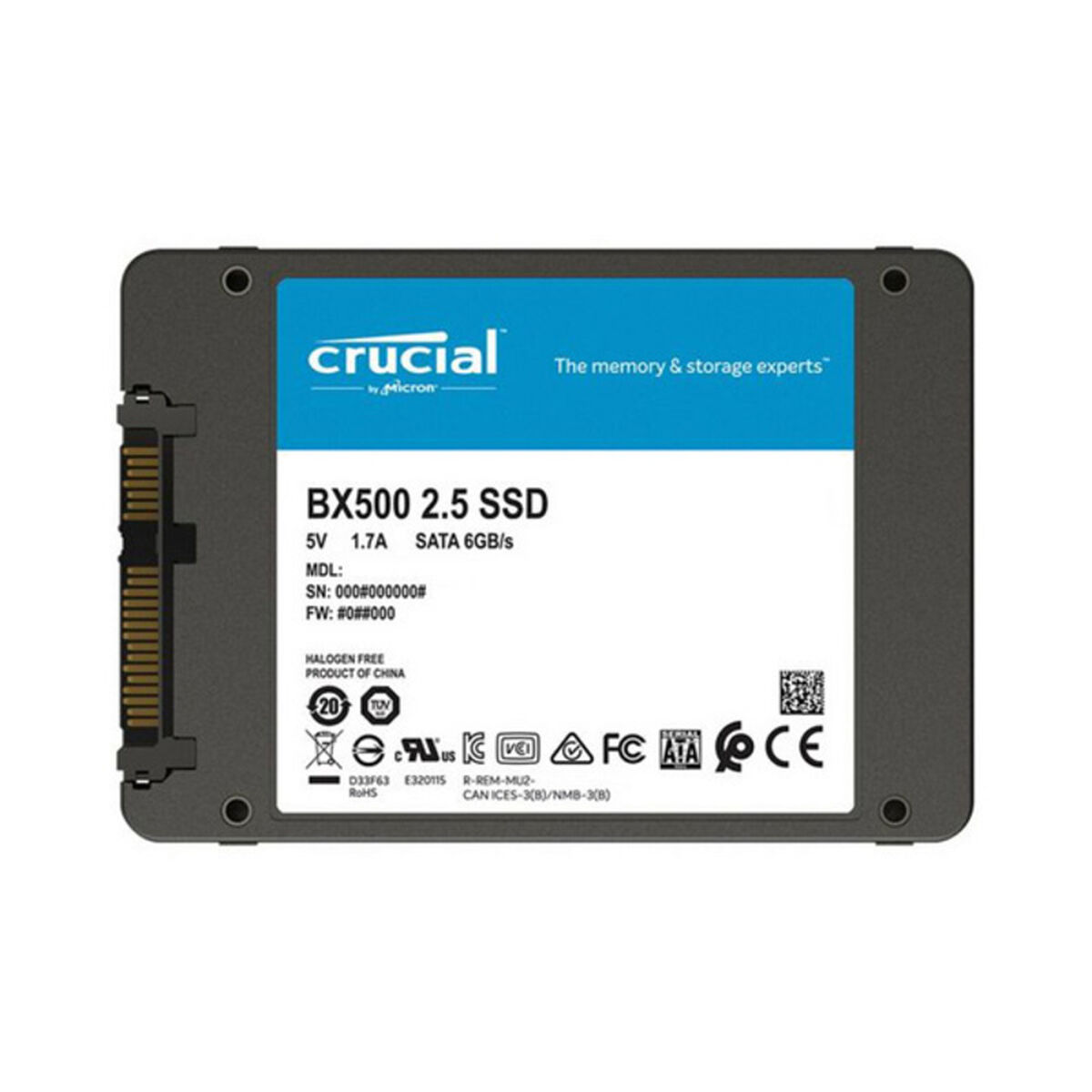 Hårddisk Crucial CT240BX500SSD1 240 GB SSD SSD - 3