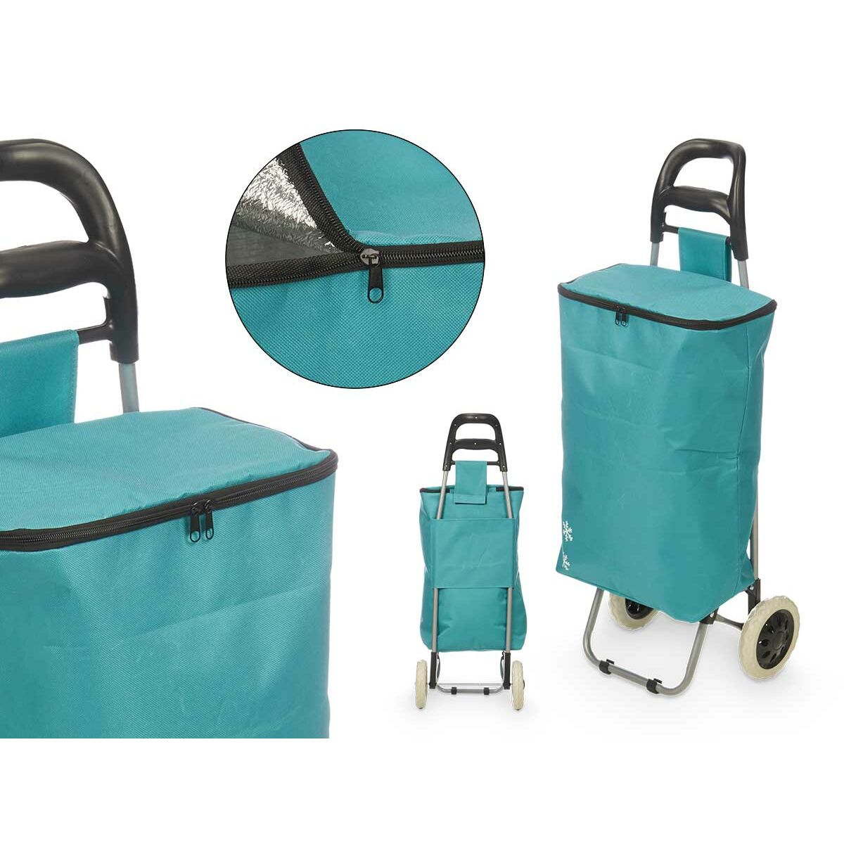 Kundvagn Kinvara RS-020 NO.45 Turkos 32 L