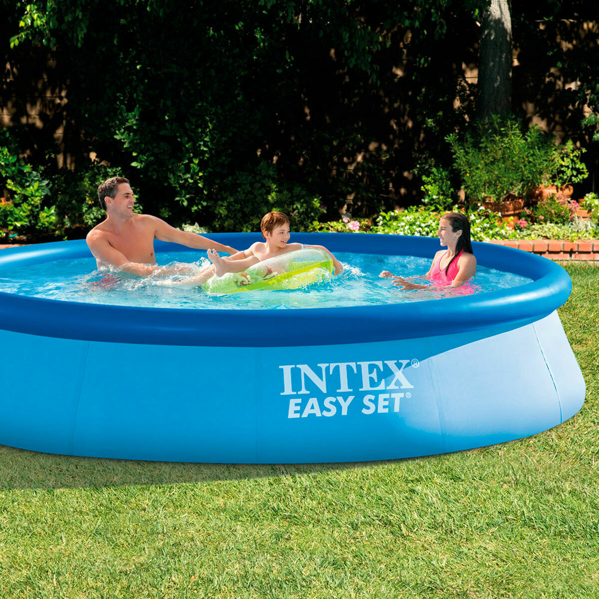 Upplåsbar bassäng Intex Easy Set 5621 L Rund 366 x 76 cm - 2