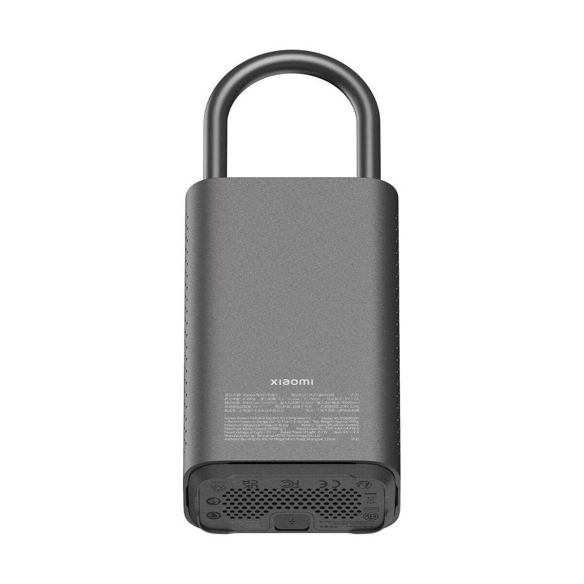 Bärbar luftkompressor med LED Xiaomi BHR7112GL - 3