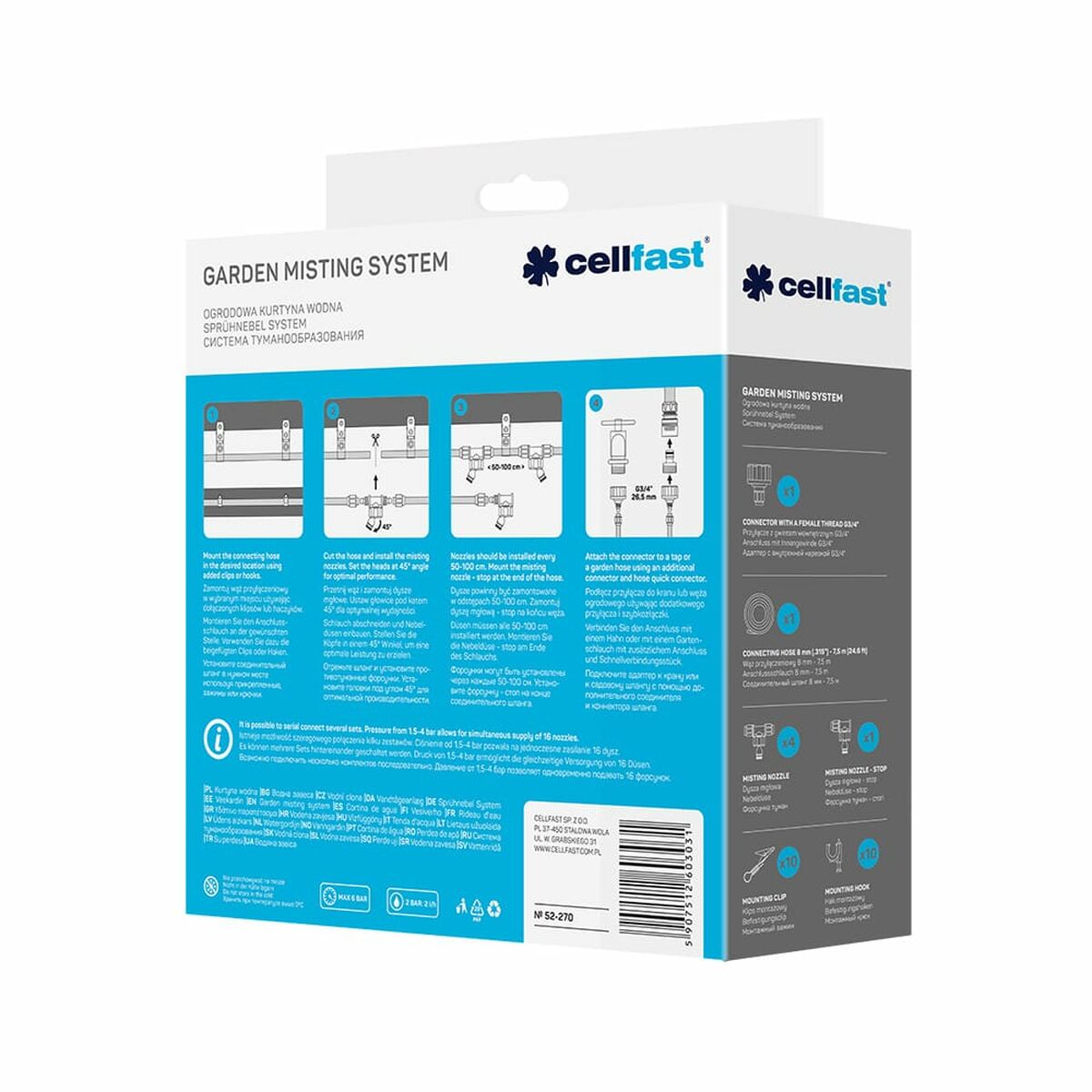 Uppsättning av Nebulisator Cellfast - 3