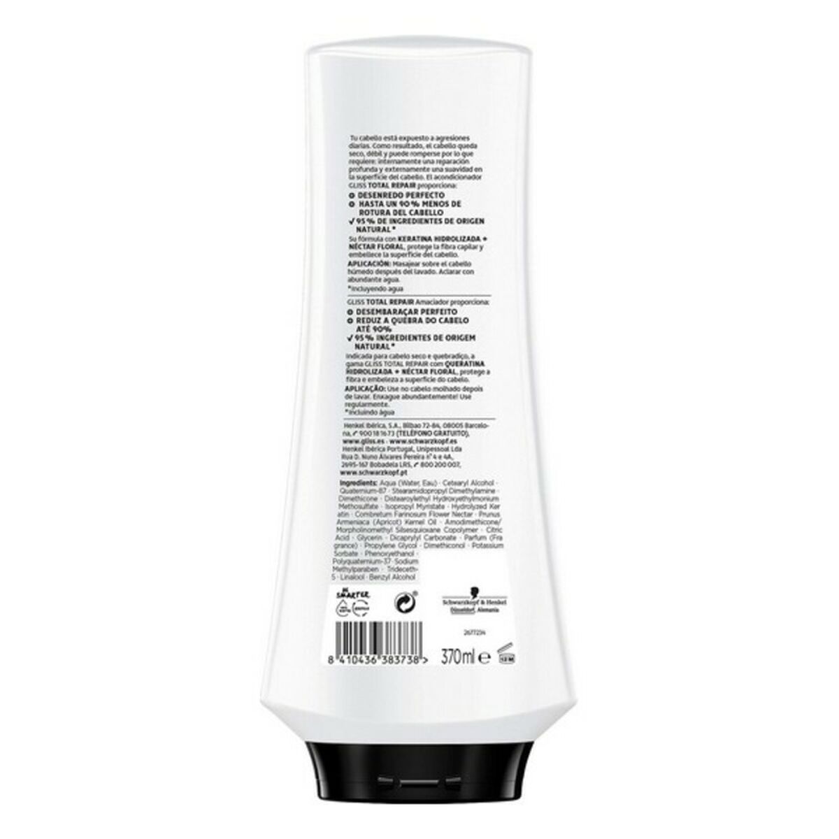 Återställande balsam Gliss Total Repair Schwarzkopf GLISS 200 ml - 2