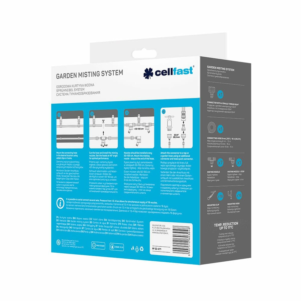 Uppsättning av Nebulisator Cellfast - 3
