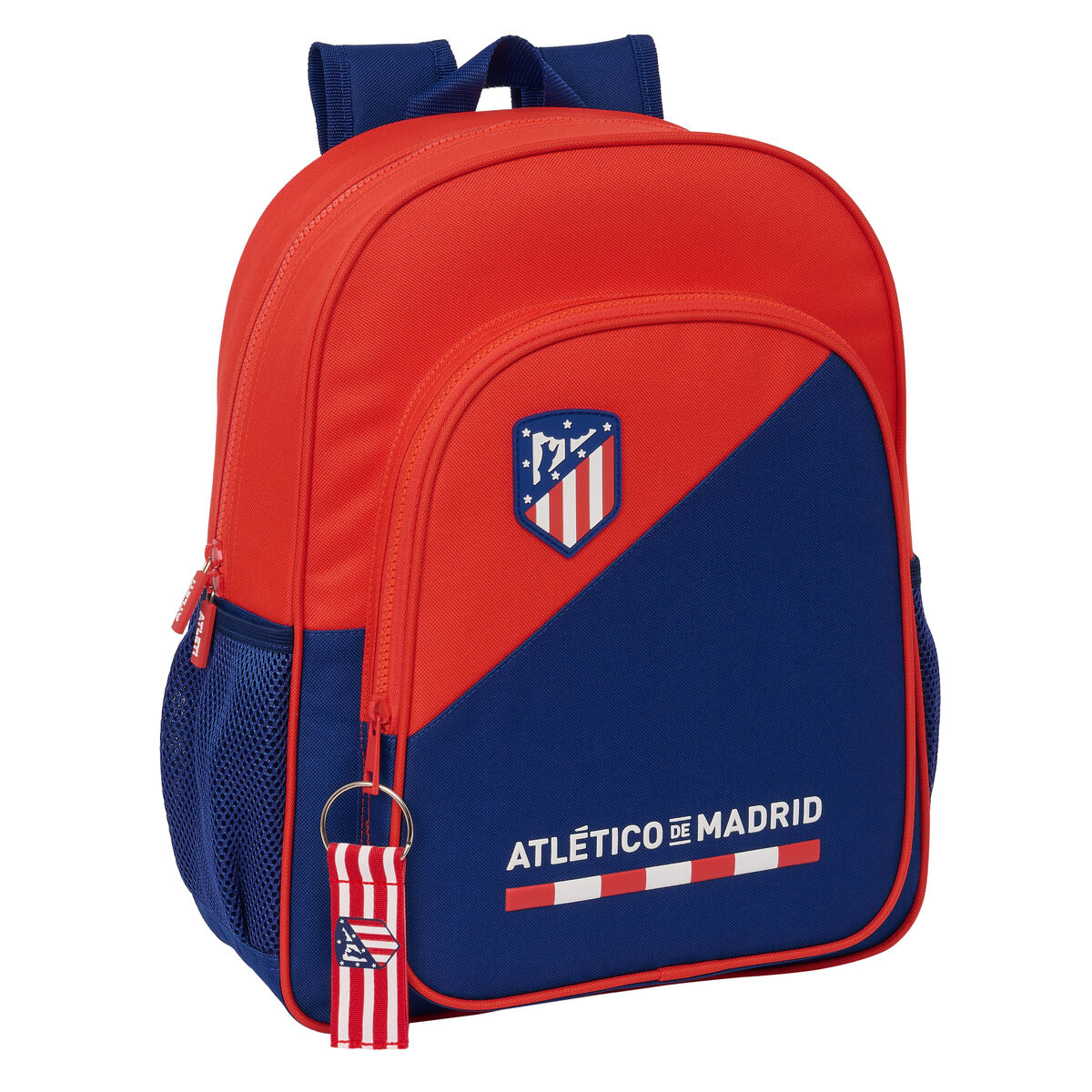 Skolryggsäck Atlético Madrid Blå Röd 32 X 38 X 12 cm