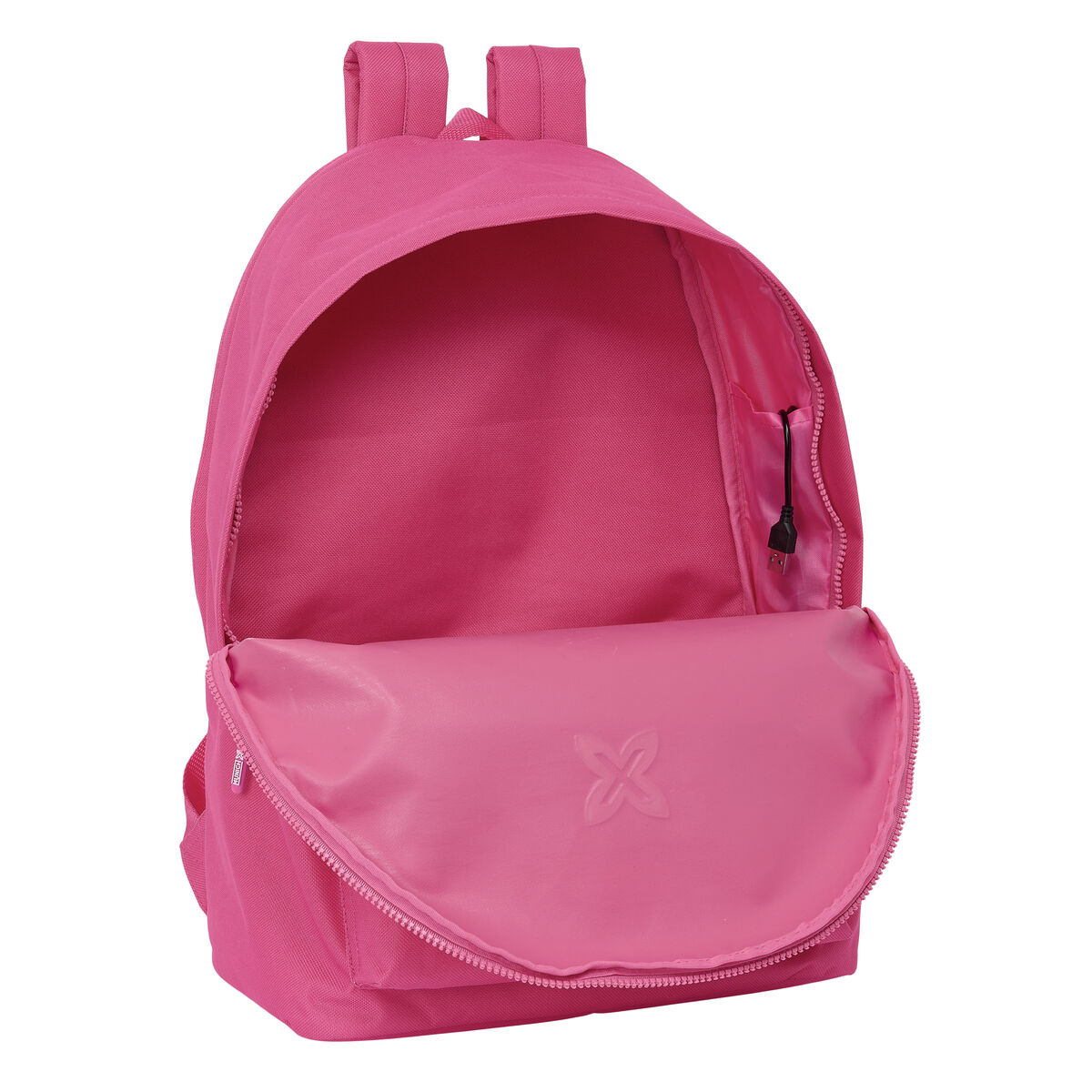 Laptopryggsäck Munich Basic Fuchsia 31 x 44 x 18 cm - 5