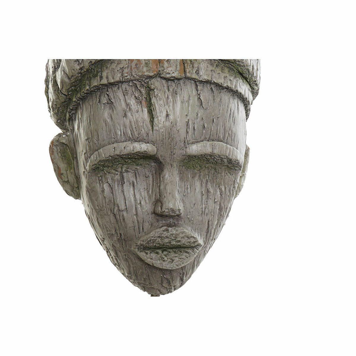 Prydnadsfigur DKD Home Decor 24 x 15 x 58 cm Grå Kolonial Afrikanska - 8