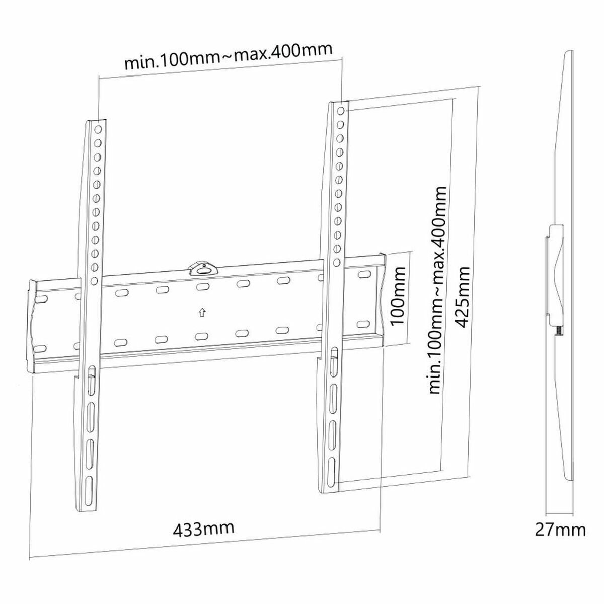 TV-fäste Neomounts FPMA-W300BLACK - 11