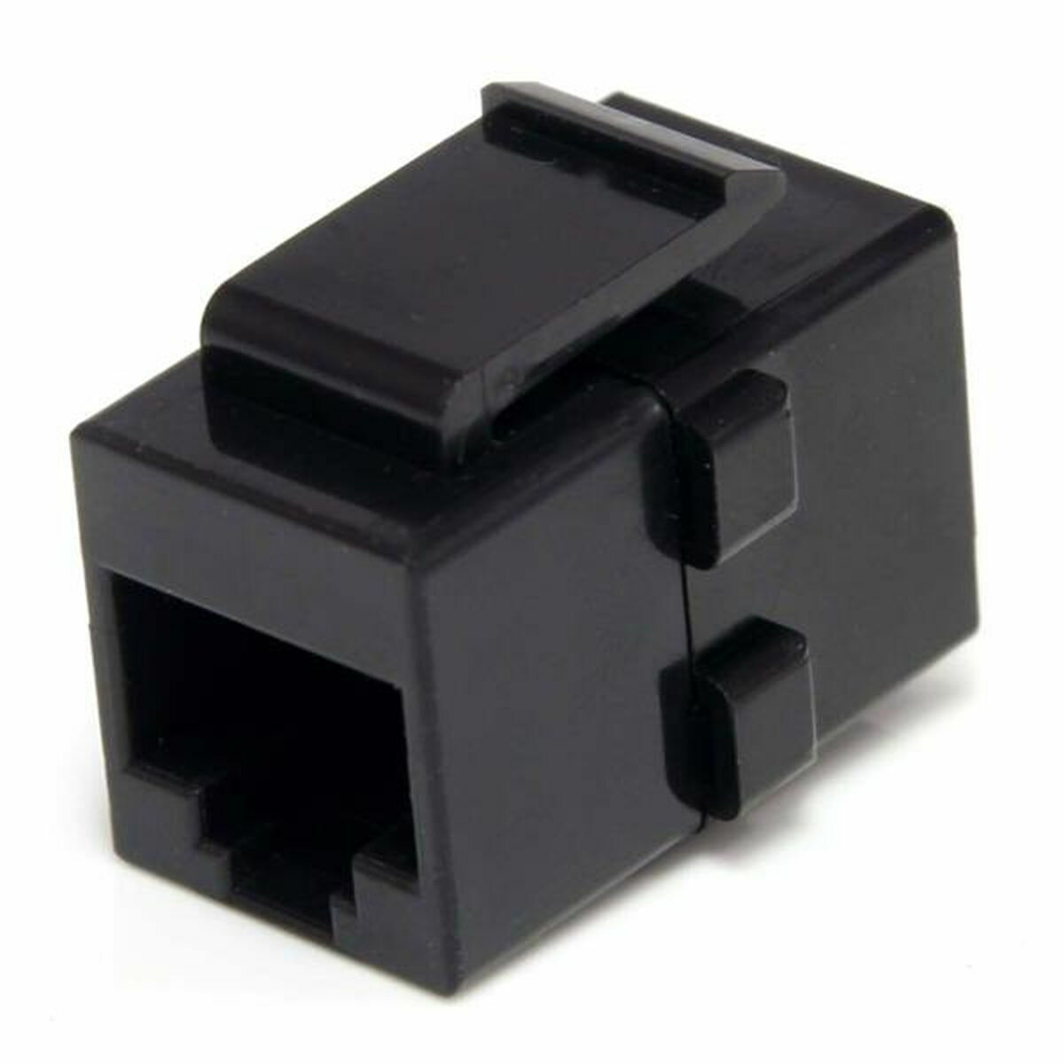 Koppling RJ45 Startech C6KEYCOUPLER Svart - 2