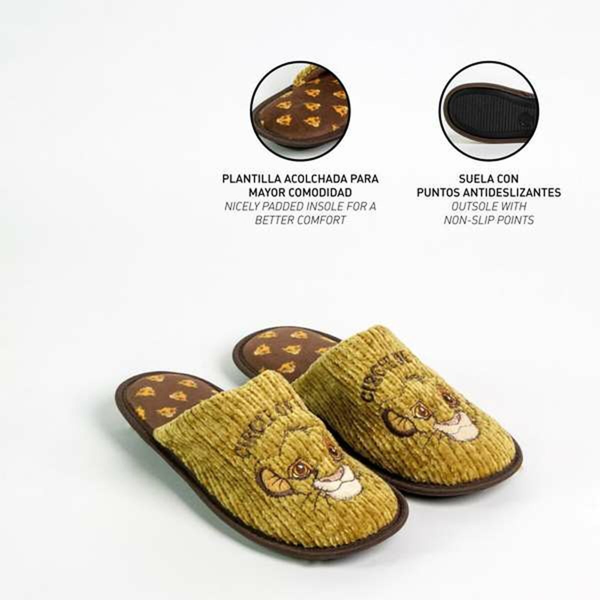 Hustofflor The Lion King Senap - 5