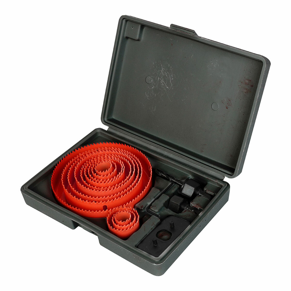 Kronsåg Workpro 17 mm 30 mm Ø 32 mm Ø 51 mm Ø 10 mm Ø 38 mm Ø 13 mm Ø 22 mm Ø 44 mm 100 mm 130 mm 80 mm 90 mm 110 mm 70 mm 18 mm