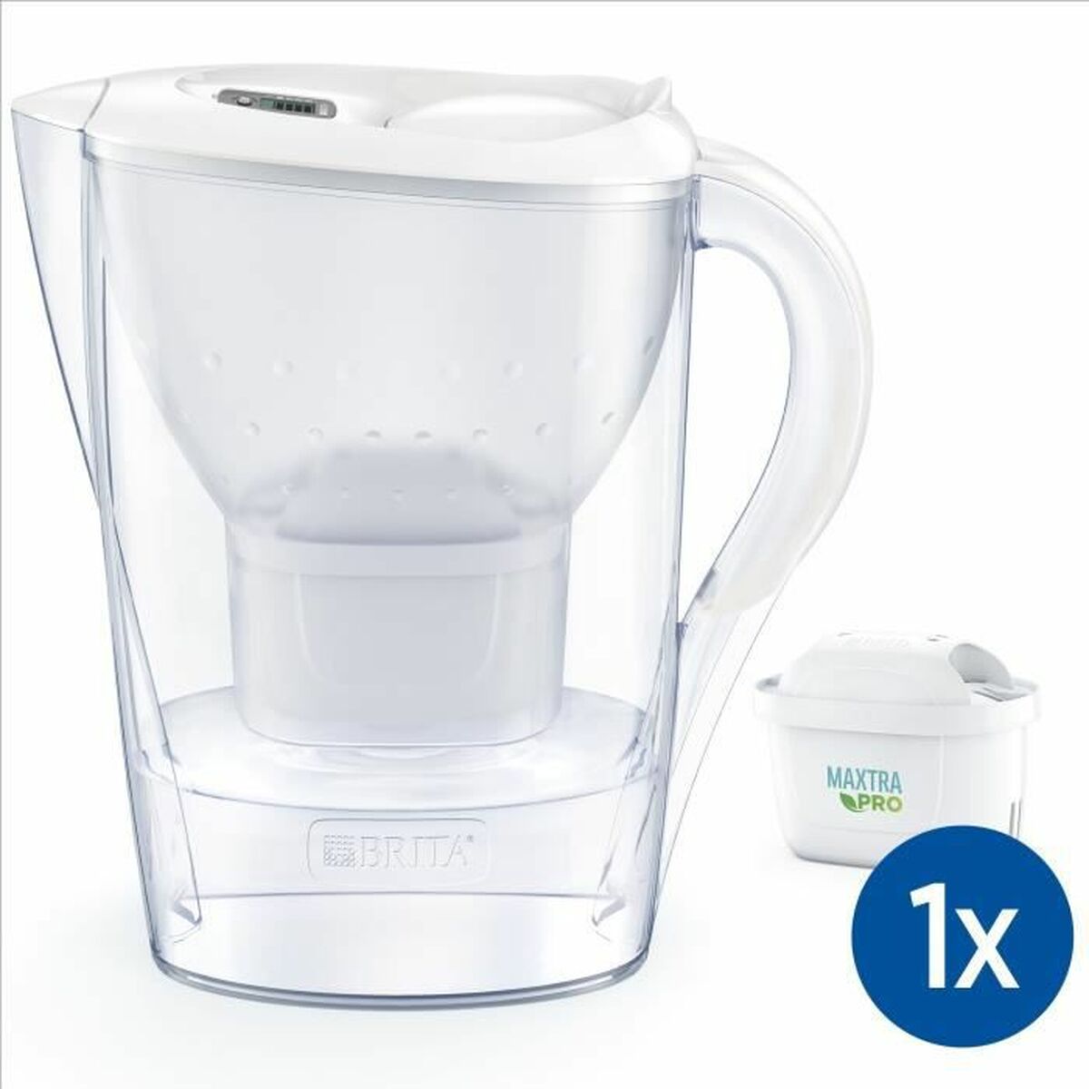 Filtreringskanna Brita Marella Vit 2,4 L - 3