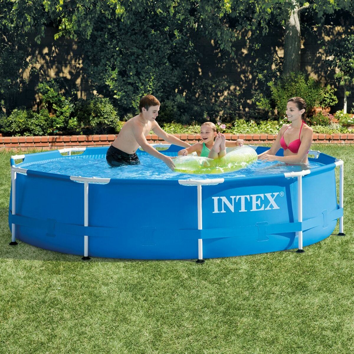 flyttbar pool Intex 305 x 76 cm 4485 L Rund - 2