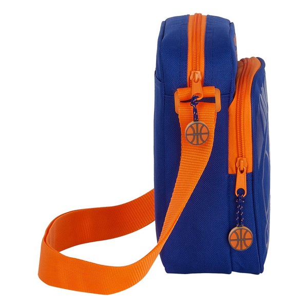Handväska Valencia Basket Blå Orange (16 x 22 x 6 cm) - 2