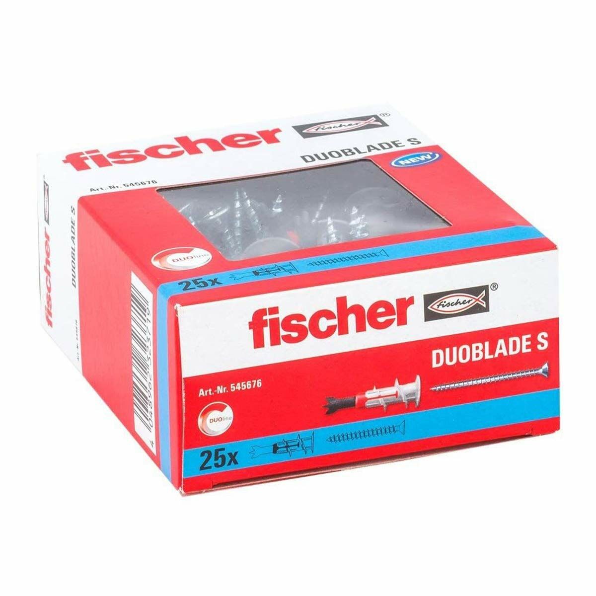 Pluggar och skruv Fischer (25 antal) - 6