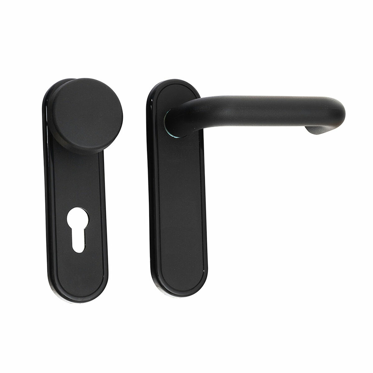 uppsättning handtag Cisa 1.07070.28.0 Emblem branddörr 72 mm - 2