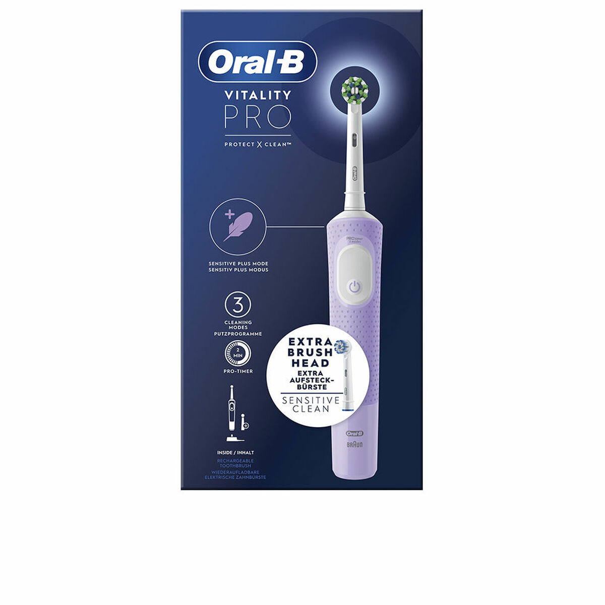 Elektrisk Tandborste Oral-B Vitality Pro (1 antal) - 2