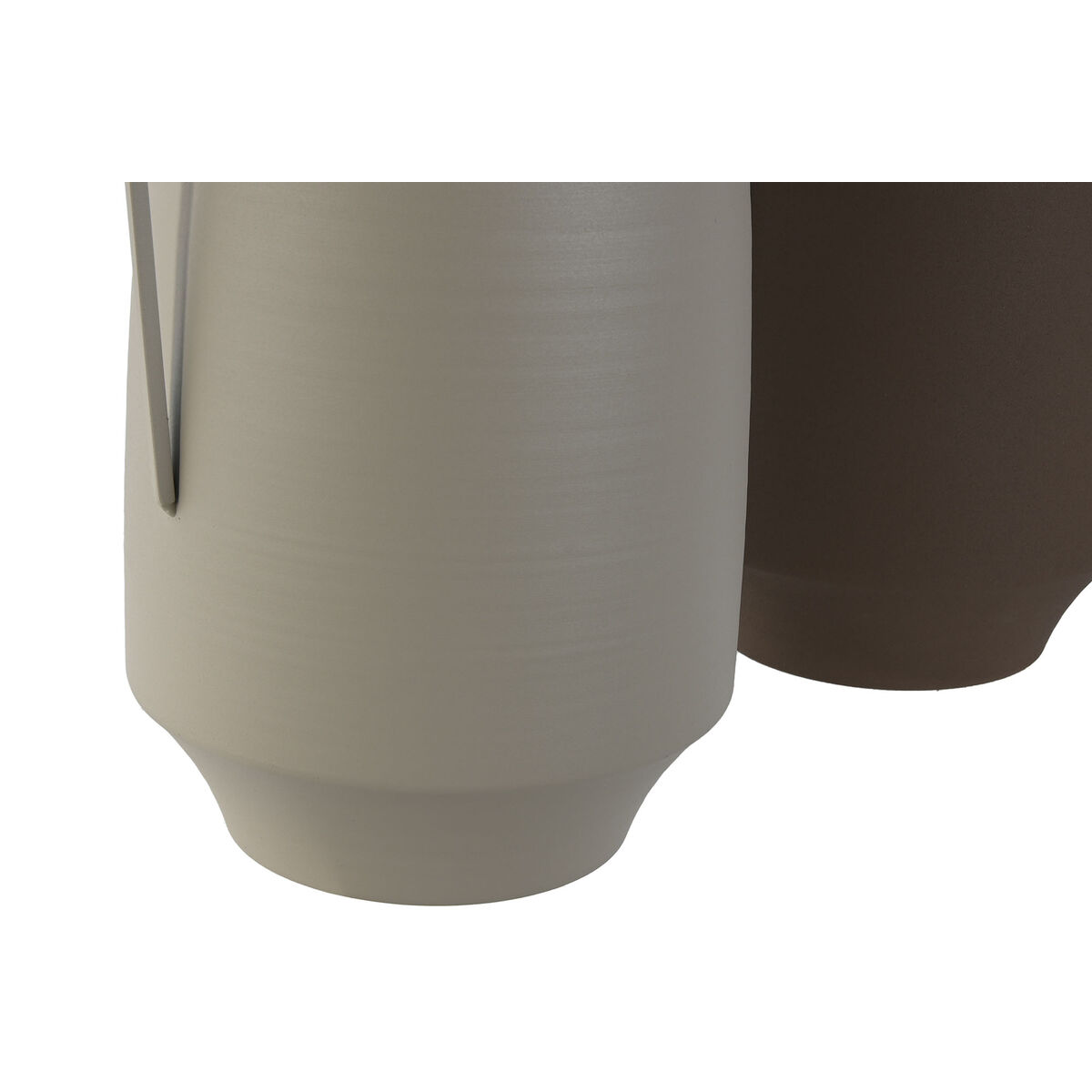 Vas Home ESPRIT Brun Beige Metall 25 x 25 x 44 cm (2 antal) - 4