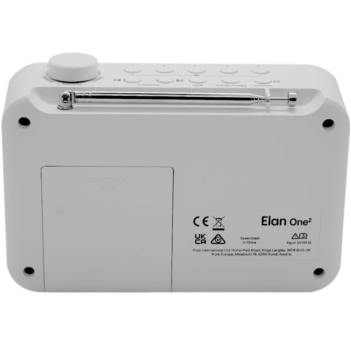 Transistorradio Marshall Elan One 2 Vit - 3